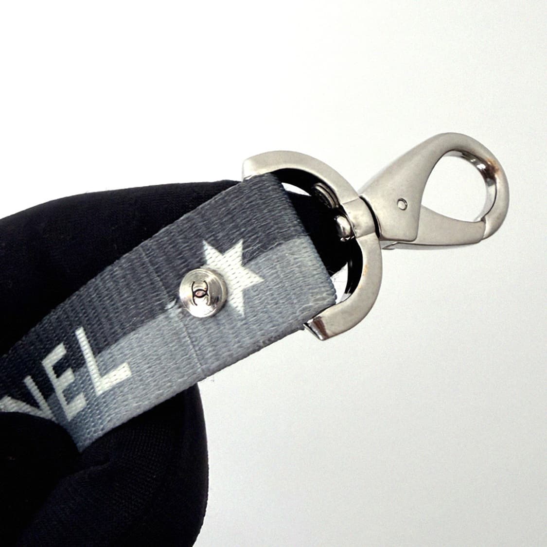 샤넬 빈티지 CHANEL 폰트 로고 넥 스트랩 키링 키홀더 상품이미지8