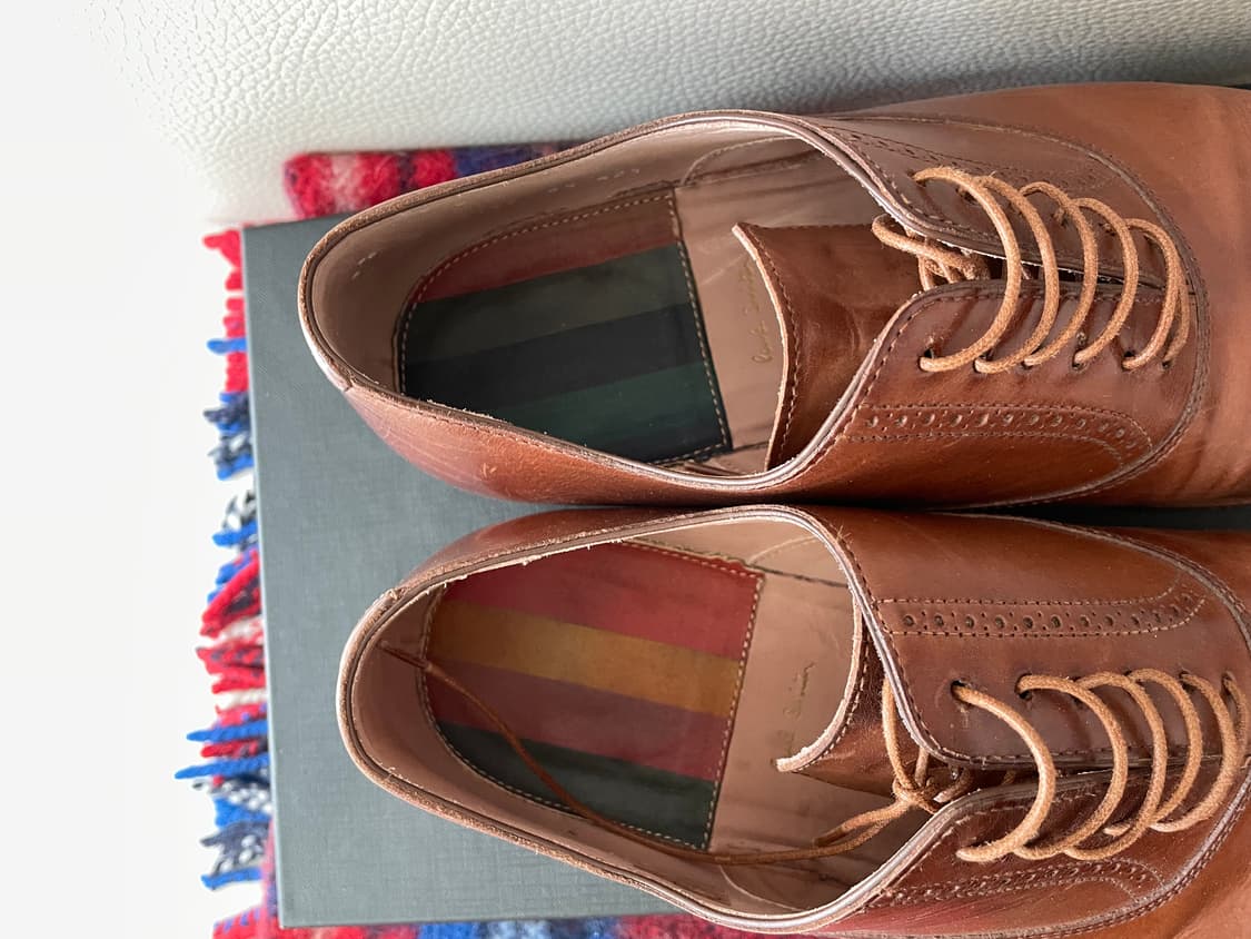 폴스미스 남성 캡토 구두 TAN 8.5 상품이미지5