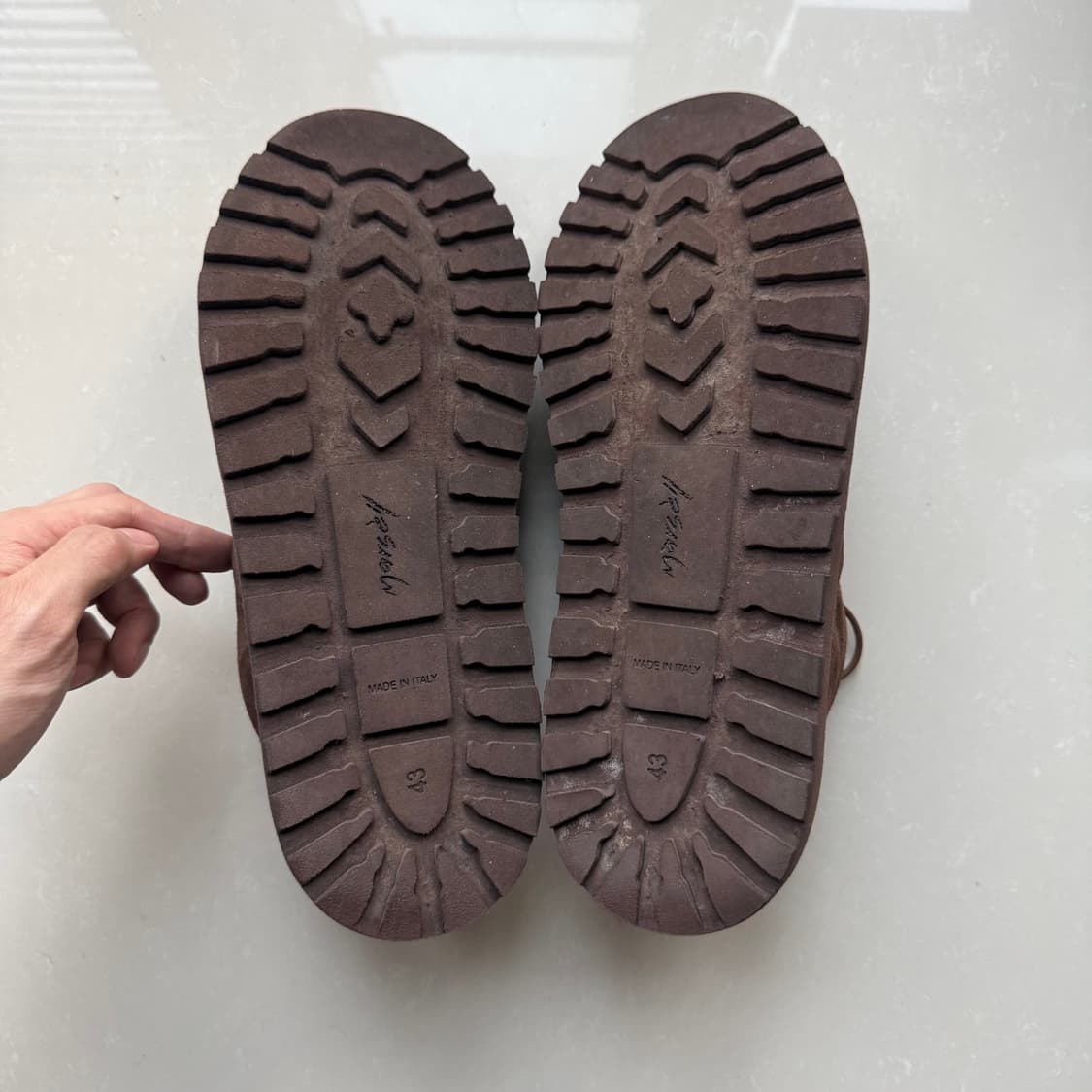 [43] 마르셀 산크리스피 알타 스웨이드 더비 슈즈 상품이미지10