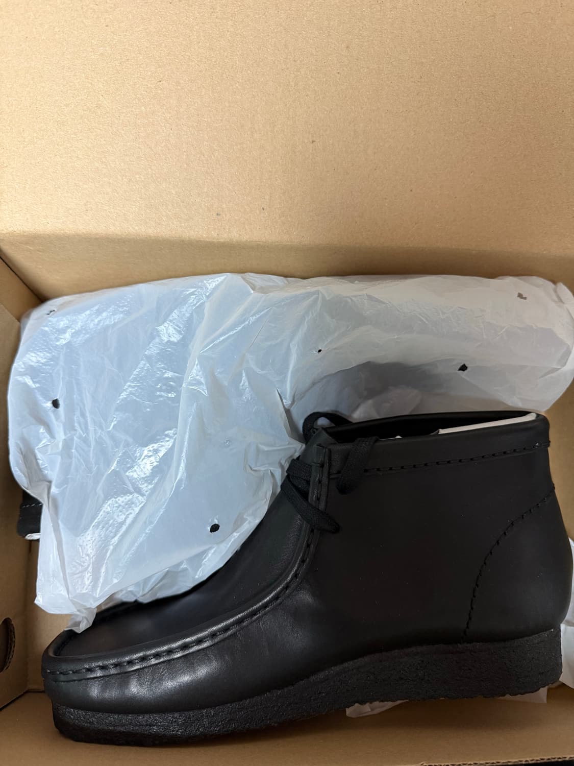 클락스 왈라비 레더 블랙 250 상품이미지5