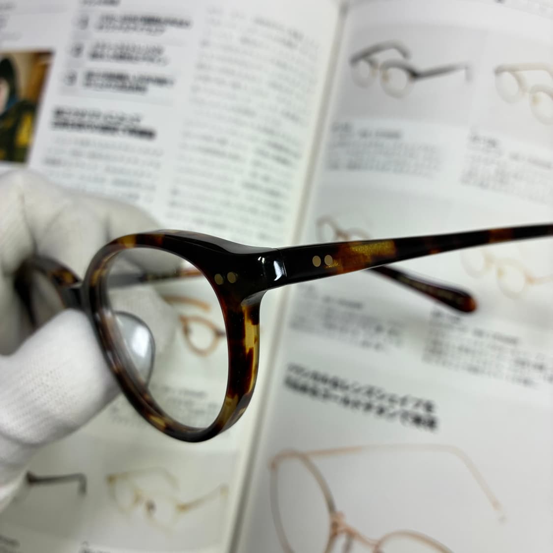 角矢甚治郎作 카도야 진지로 사쿠 일본 장인 셀롤로이드 뿔테 안경 상품이미지3