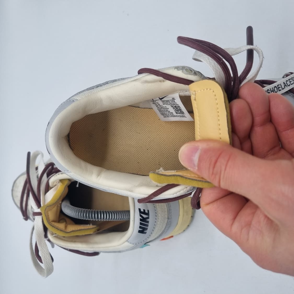 나이키 x 오프화이트 덩크 로우 더 50 - 로트 46 남성 260mm 상품이미지9