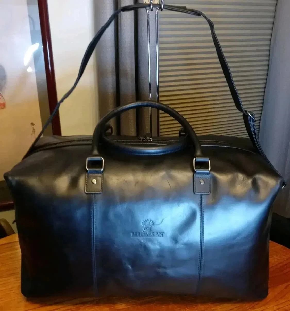 맥캘란 더플백 보스턴백 러기지 가방 왁스 가죽 맥켈란 상품이미지1