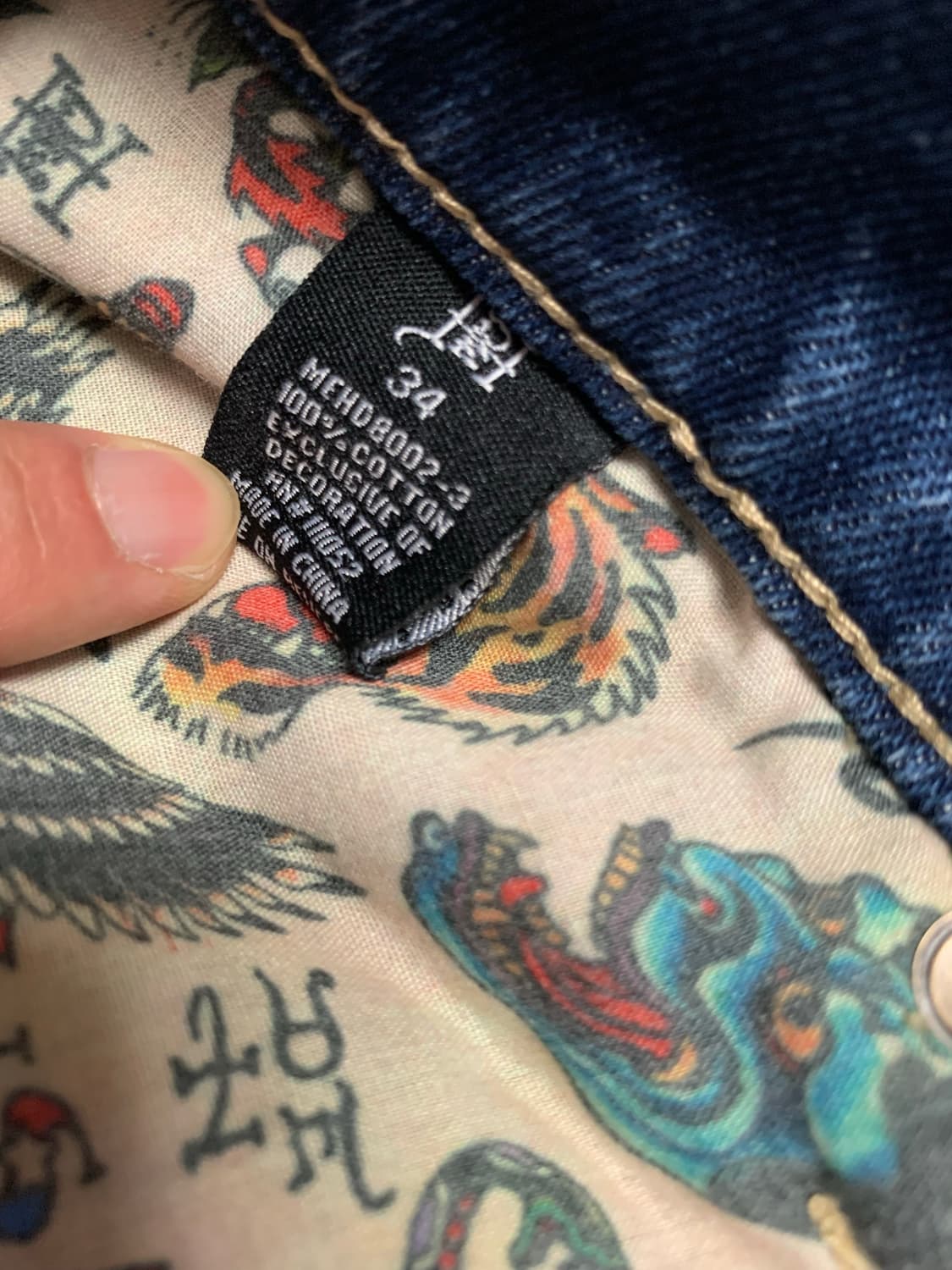 에드하디 데님 반바지 쇼츠 상품이미지7