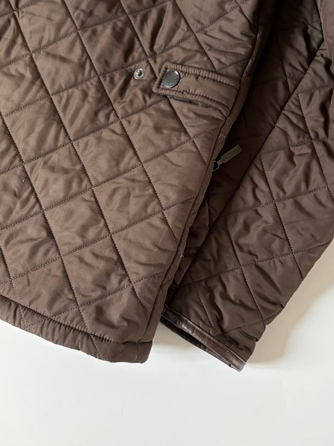 Barbour 바버 브라운컬러 퀼팅 자켓 상품이미지6