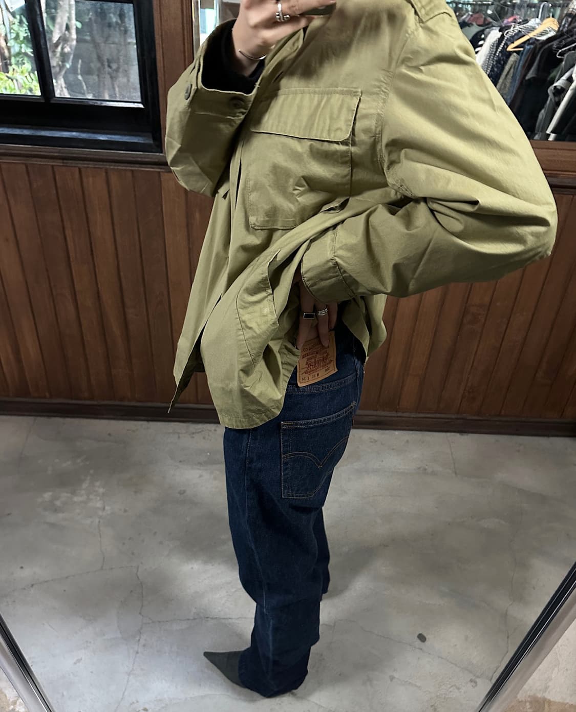 DRAWER cotton military jacket 상품이미지2