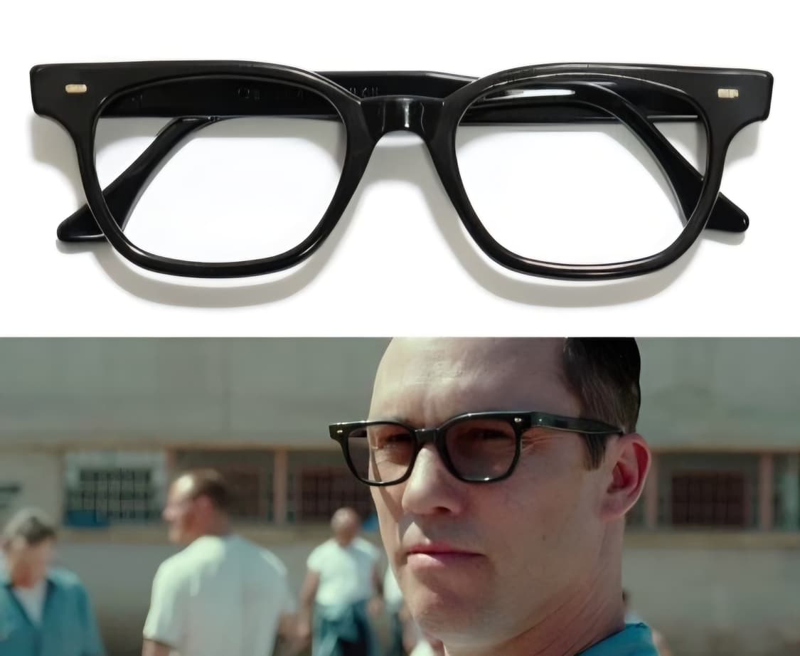 [50-23] 빈티지 크리스 옵티컬 얀크 YANK 블랙 안경테 2 상품이미지1