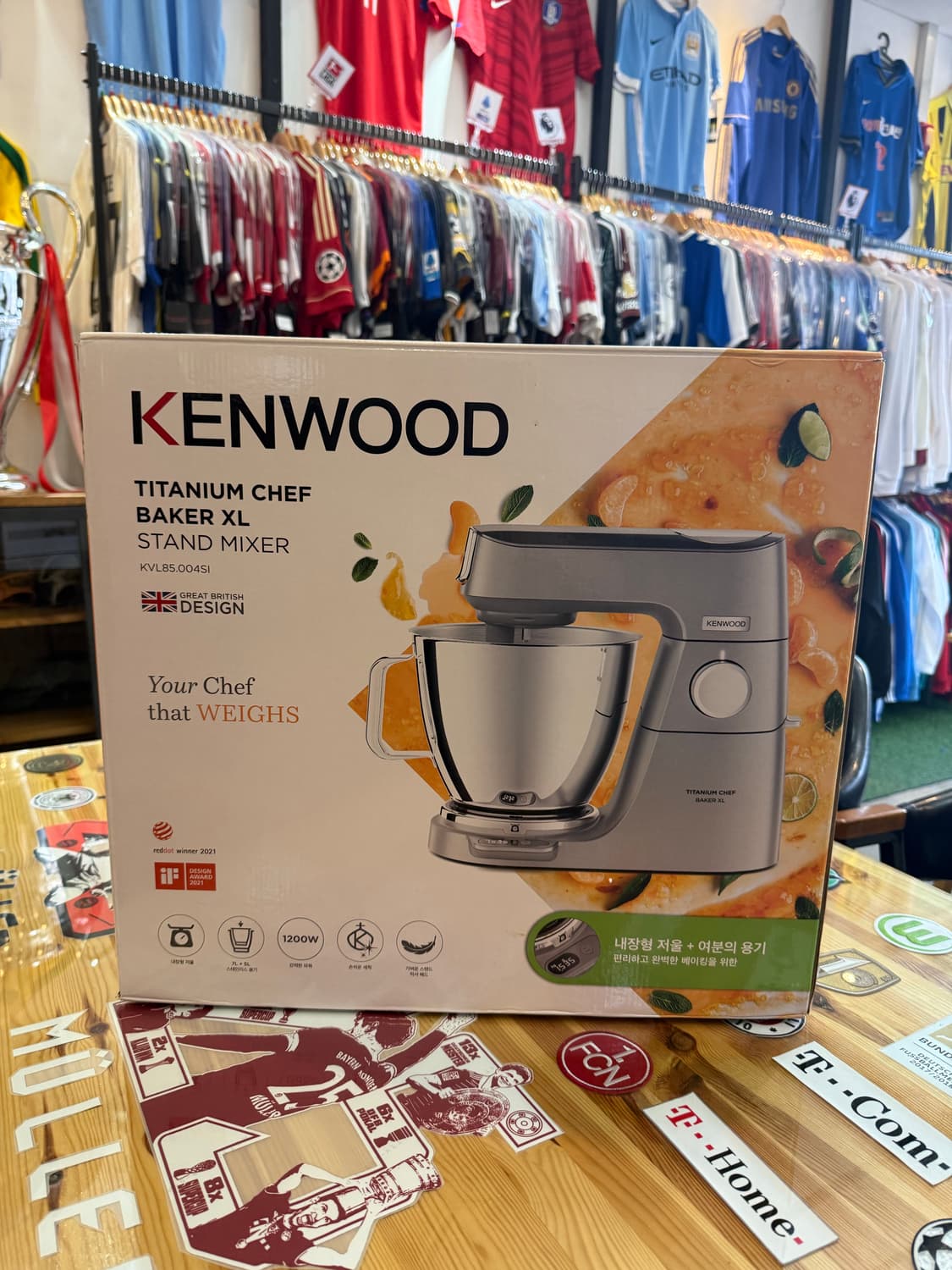 켄우드 5L,7L 1200W 내장형저울 베이킹 스탠드믹서 KVL85 상품이미지1