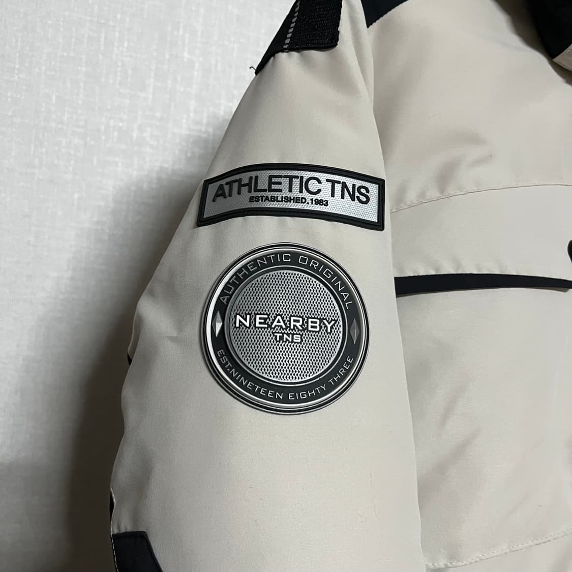 TBJ NEARBY 아이보리 패딩 S 상품이미지6