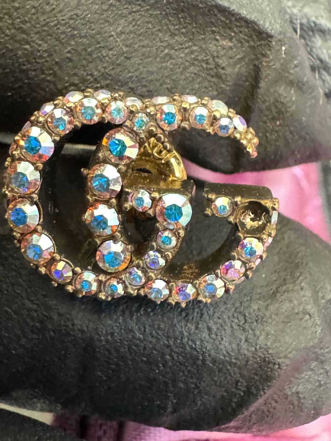 구찌 크리스탈 귀걸이 이어링  상품이미지2