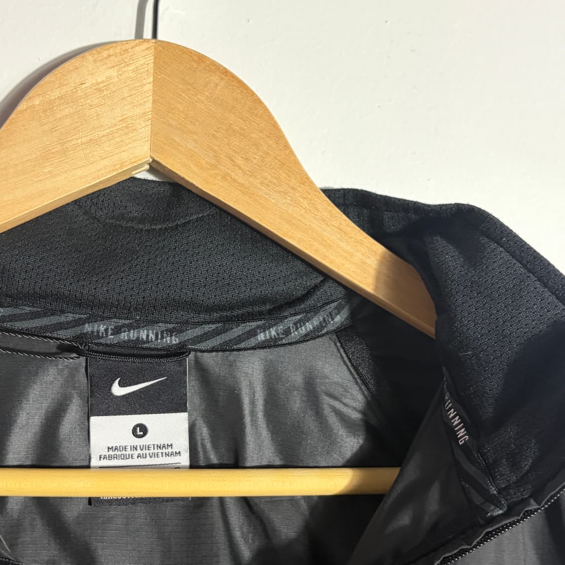 나이키 빈티지 블랙 기능성 바람막이 자켓 상품이미지4