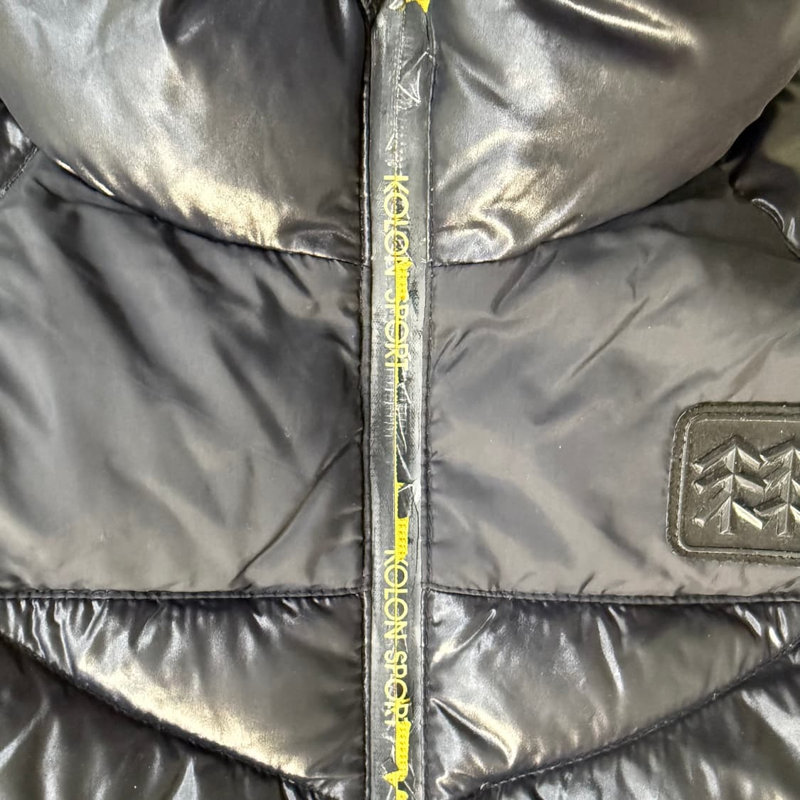 95 코오롱 구스다운 경량패딩 0327T 상품이미지3