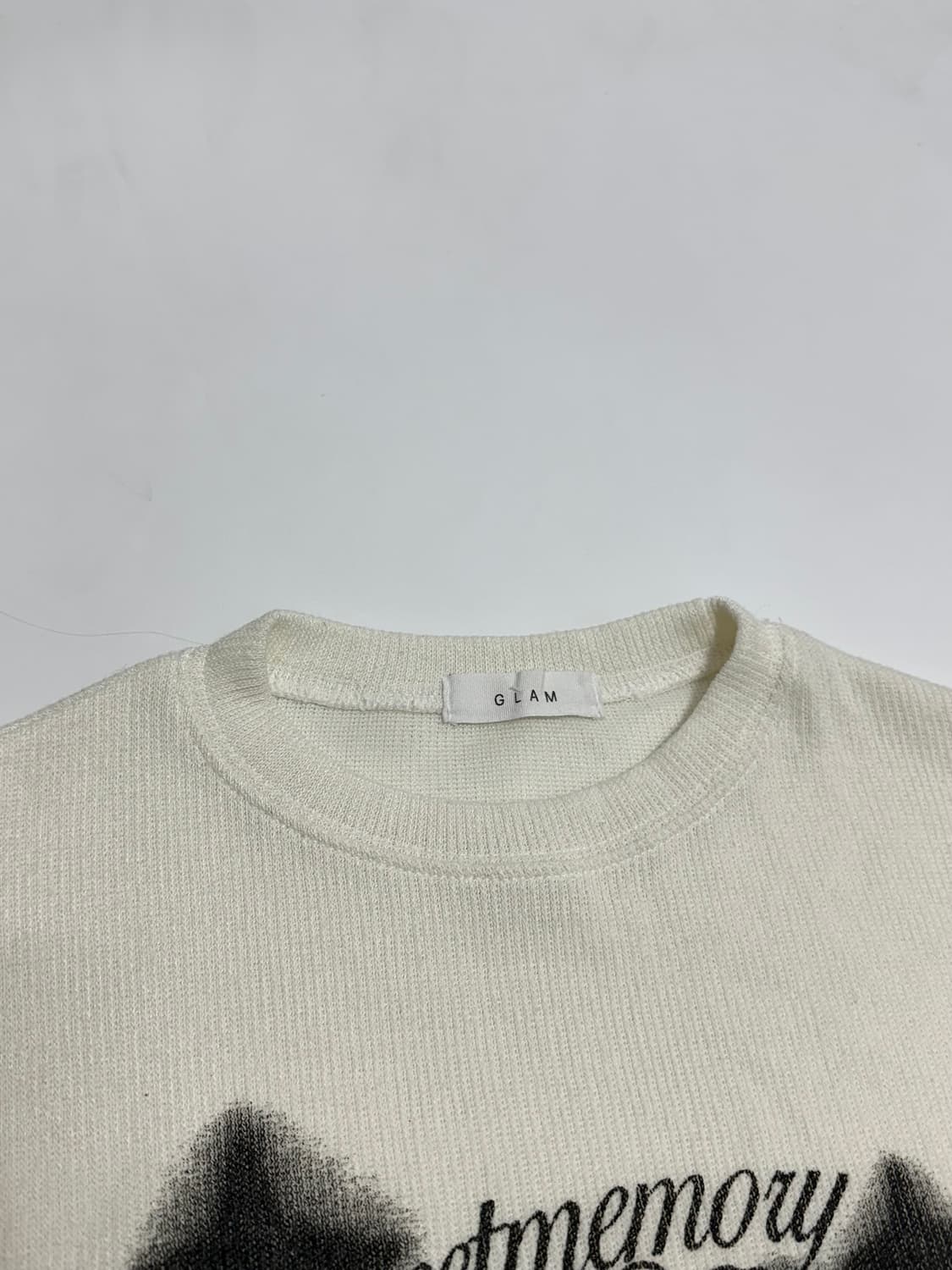 하쿠나마타타 오버핏 니트지 반팔티 상품이미지5