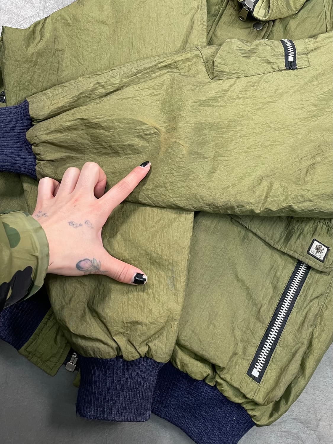 90s 맥그리거 봄버 자켓 상품이미지7