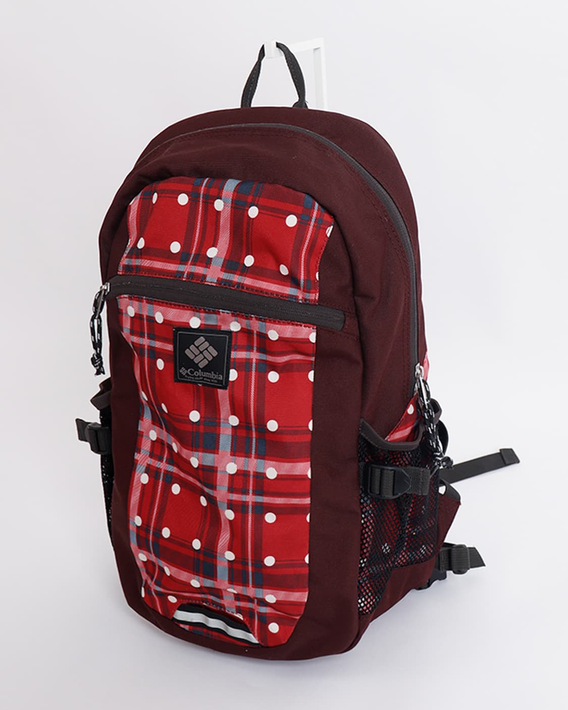 [COLUMBIA] 타탄 도트패턴 아웃도어 백팩 상품이미지4