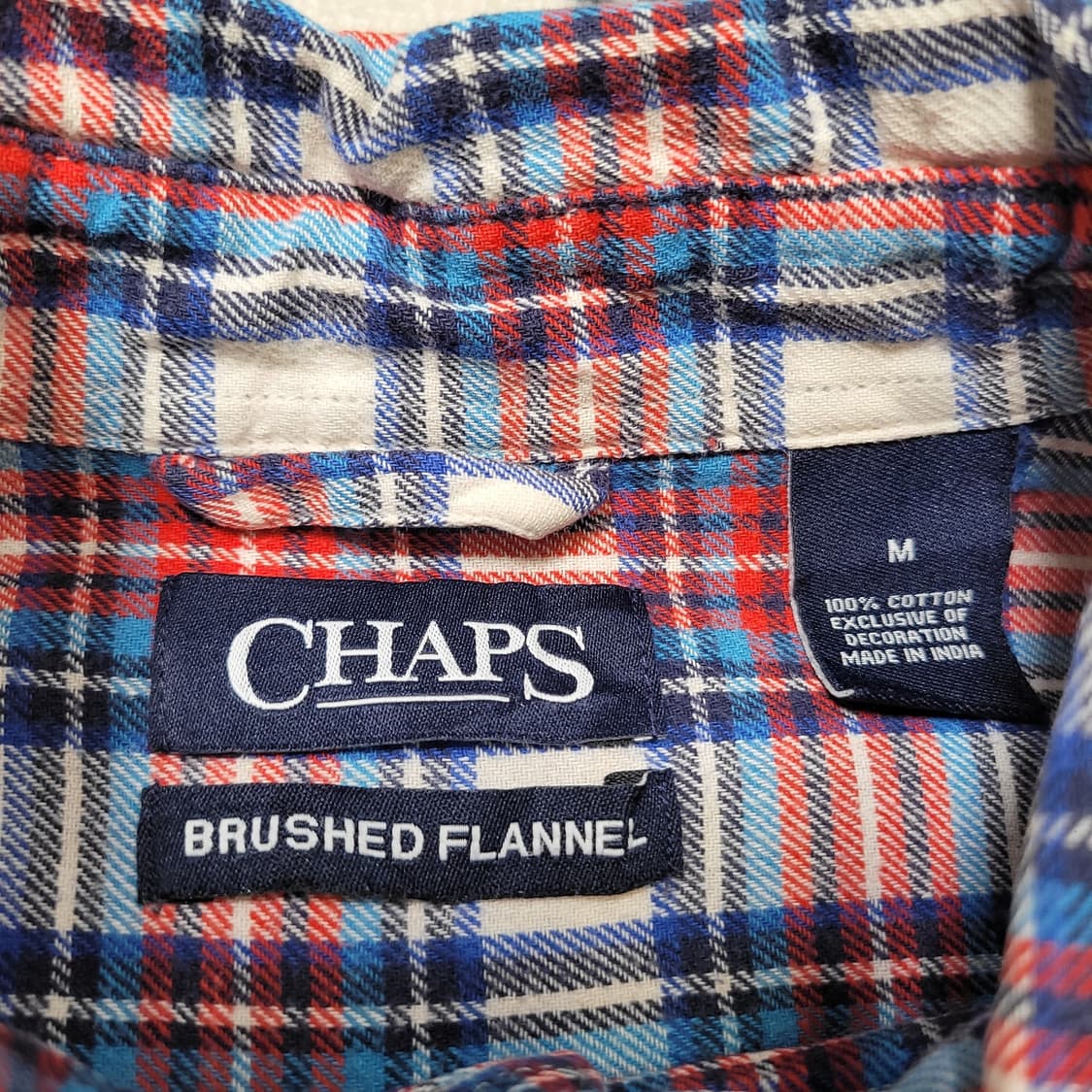 CHAPS 챕스 빈티지 체크 셔츠 상품이미지2