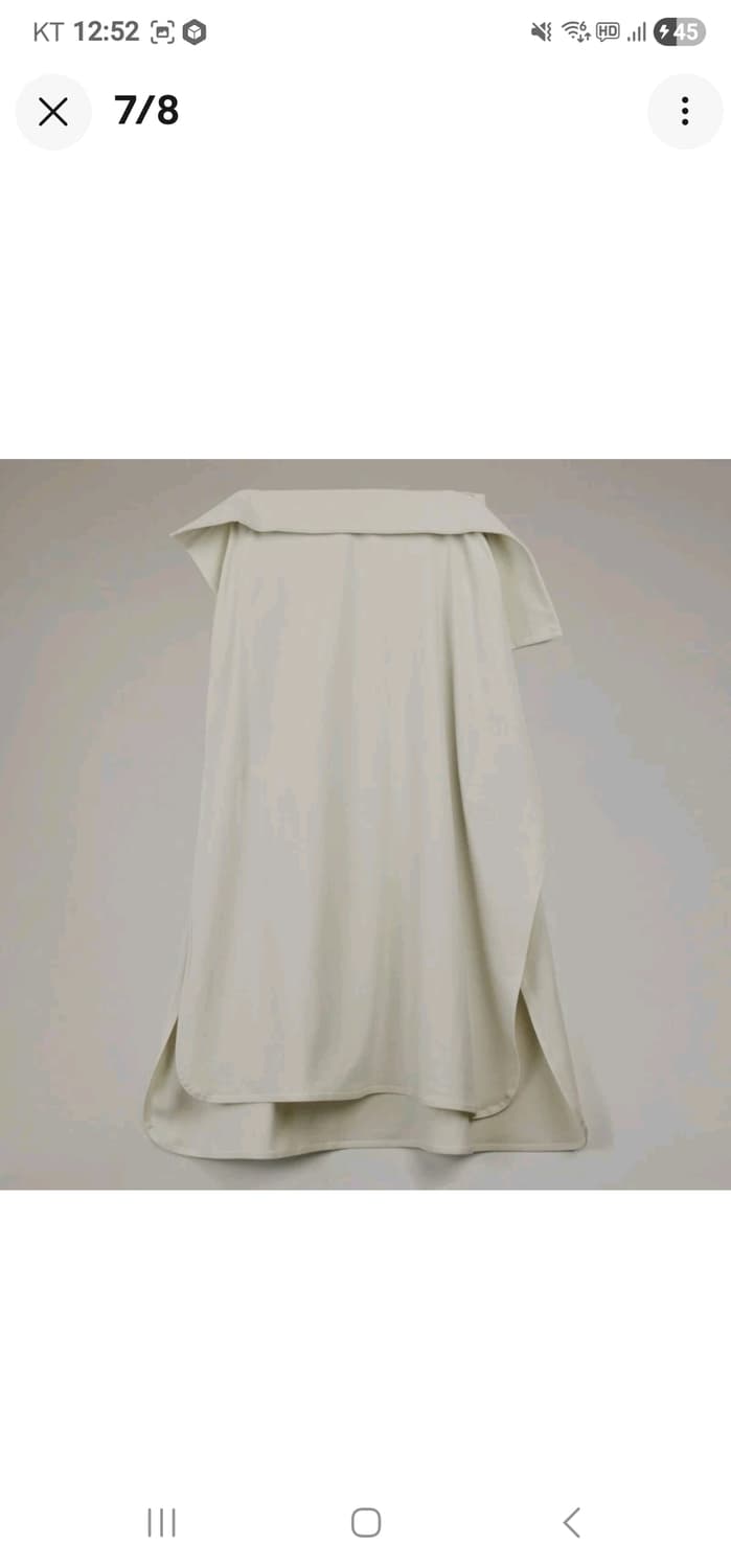 Y-3 트랙 미디 스커트 오프 화이트 요지 야마모토 상품이미지7