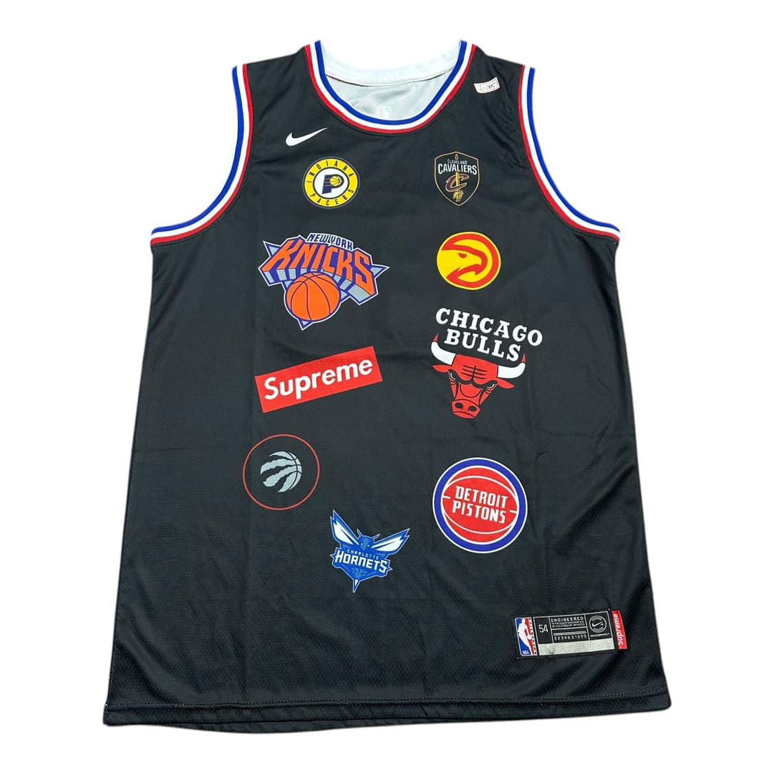 ✨ (바배) 나이키 NBA 슈프림 맛 팀 농구 져지 탱크 민소매 나시  상품이미지2