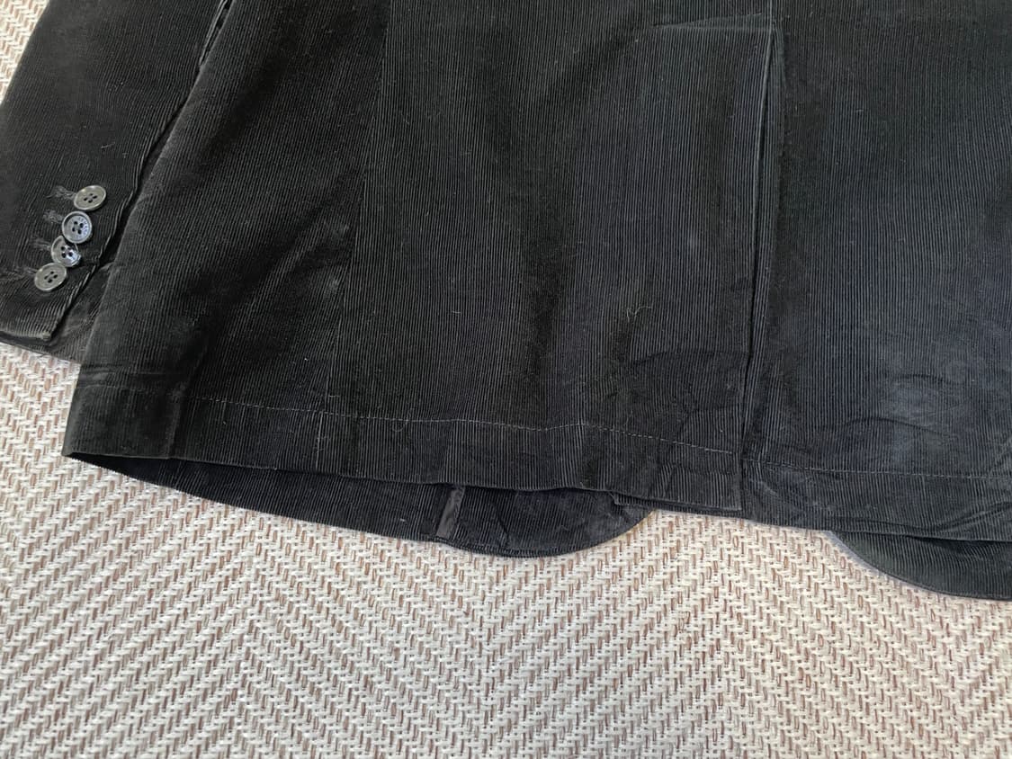 아르마니 익스체인지 블랙 코듀로이 자켓 J03547 상품이미지7