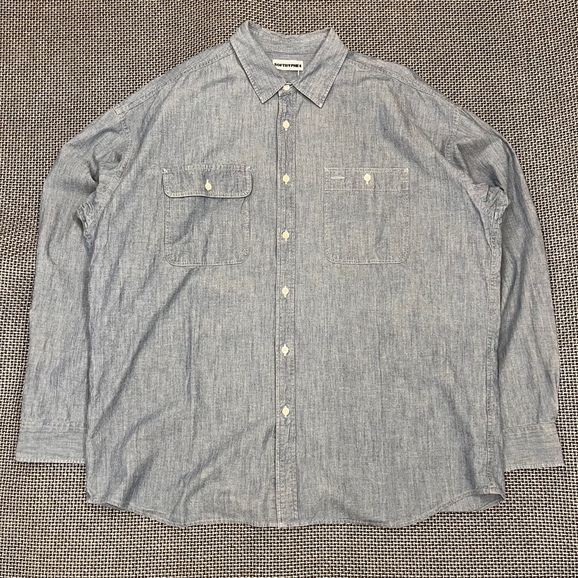 (새상품) SOFTHYPHEN 데님셔츠 (105) 상품이미지1