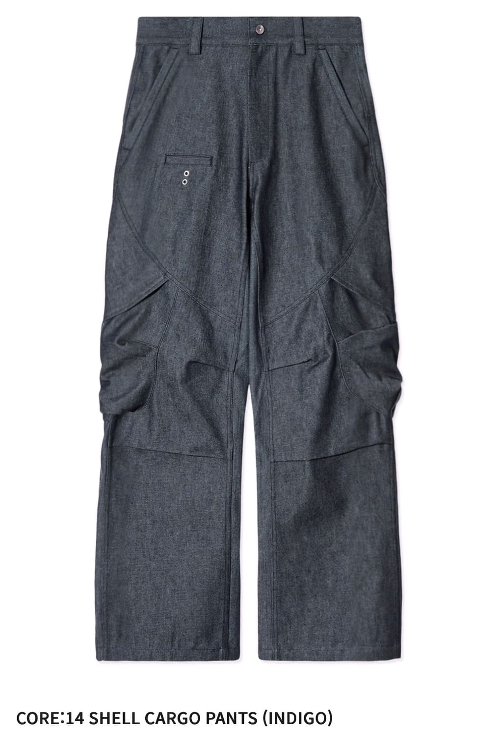 이그노타 CORE:14 SHELL CARGO PANTS (INDIGO) 상품이미지1