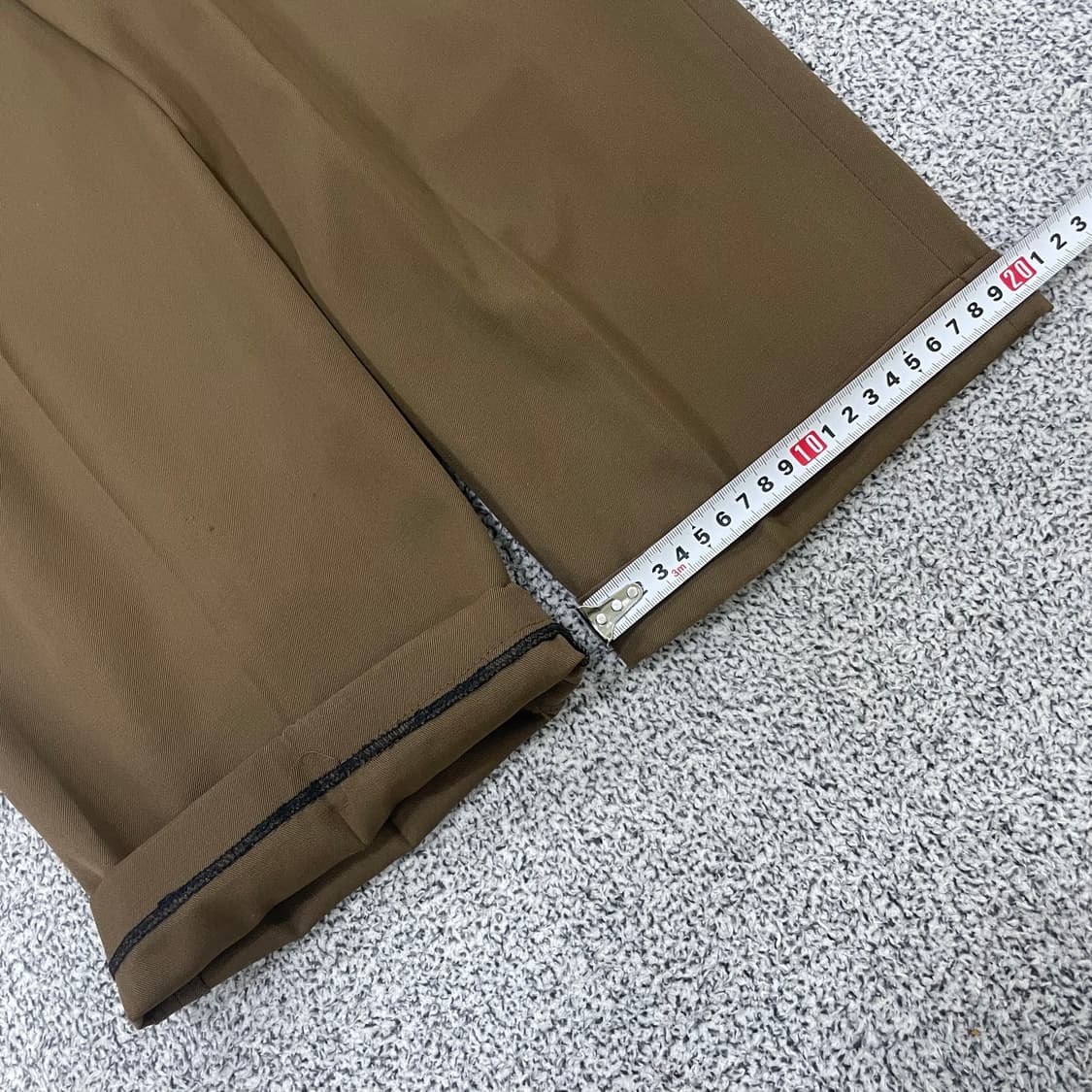 실측확인 닥스 핀턱 와이드 슬랙스 팬츠 0304S2 상품이미지7