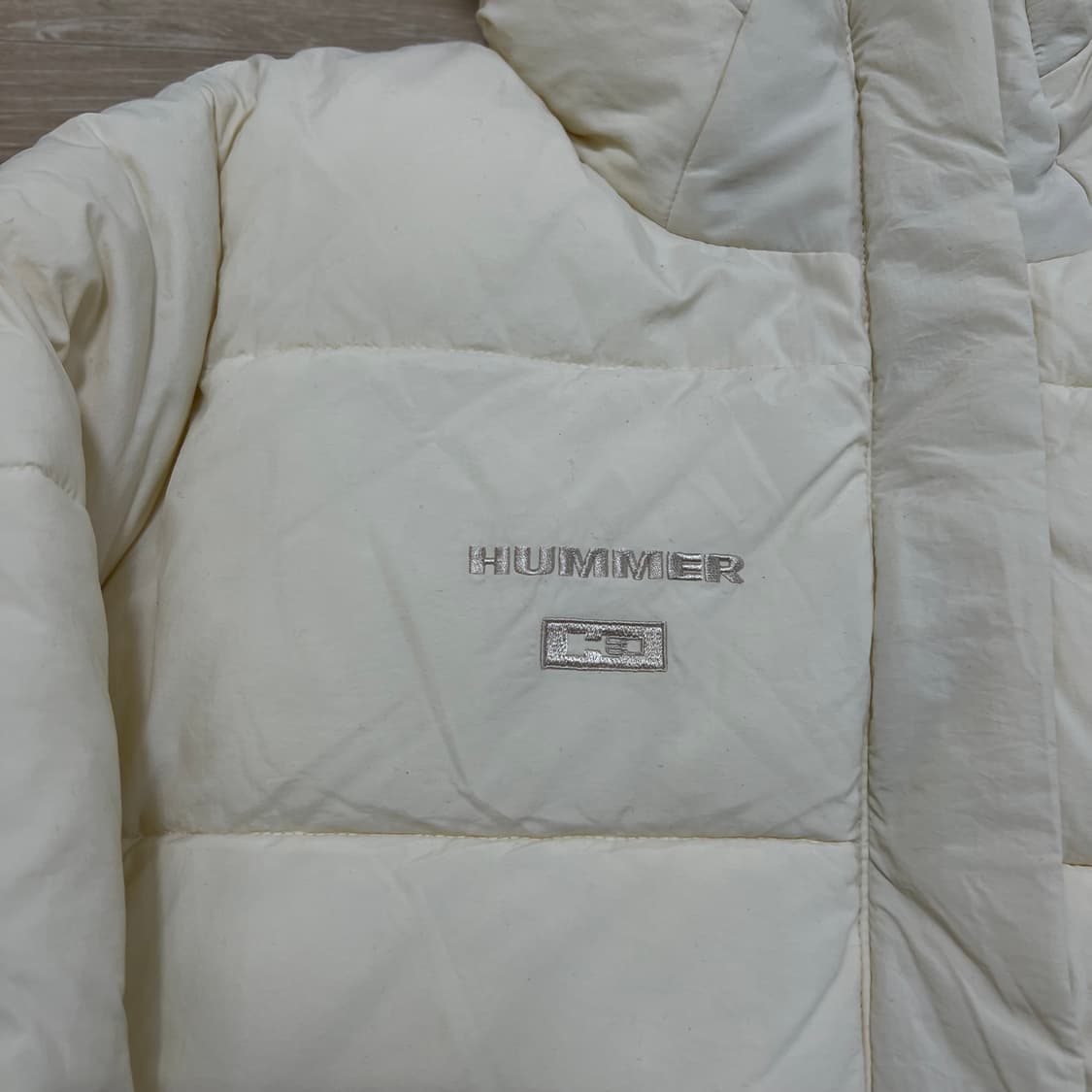 험머 퀼팅 후드 패딩 점퍼 [베이디] XL/105 상품이미지4