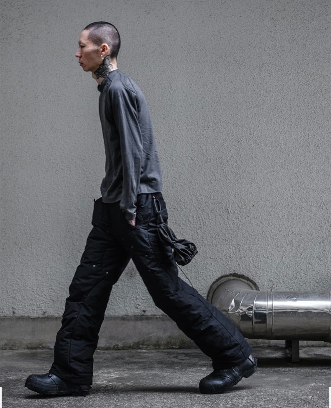 지안 예 Jian Ye 베이직 유닛 05 차콜 24FW L 상품이미지3