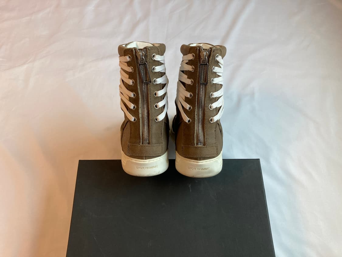 [41] 디올옴므 dior homme 끈칭칭 하이탑 베이지 상품이미지8