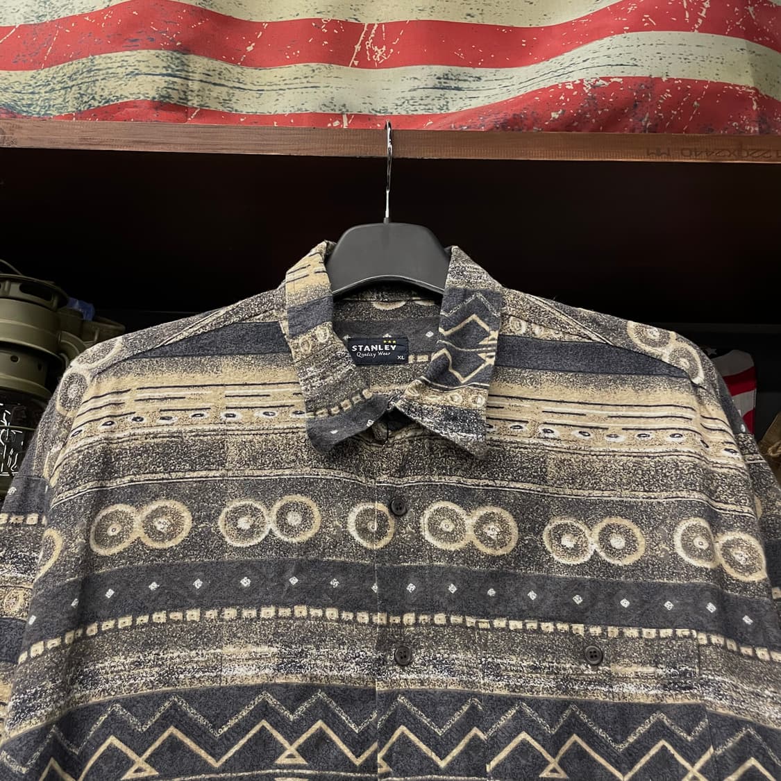 Stanley 빈티지 나바호 에스닉 패턴 포켓 셔츠 상품이미지3