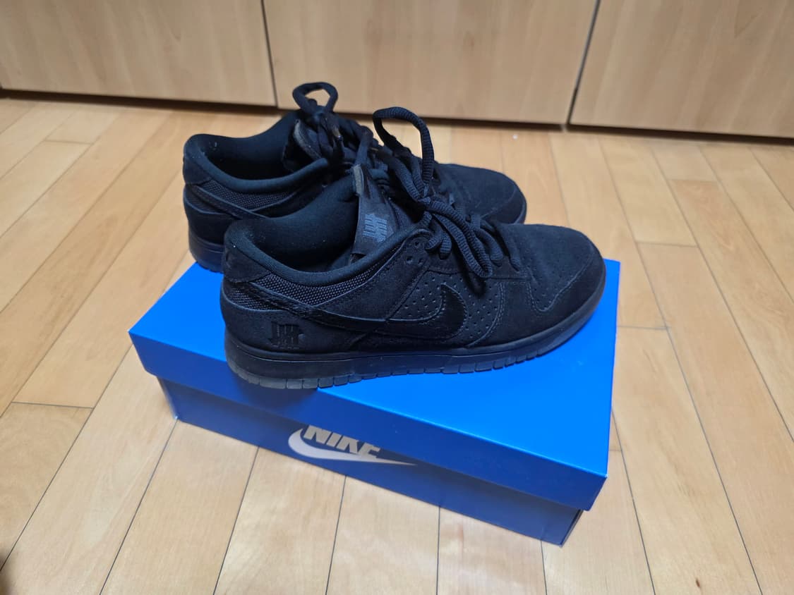 나이키 x 언디핏 덩크 로우 SP 5온 잇 블랙 260 상품이미지3