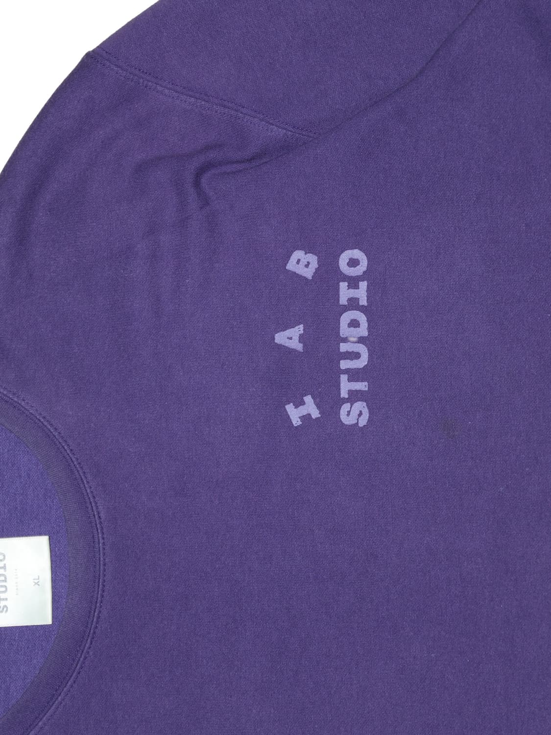 [정품]아이앱 스튜디오 페인트 스플래터 롱슬리브 퍼플 XL 상품이미지4