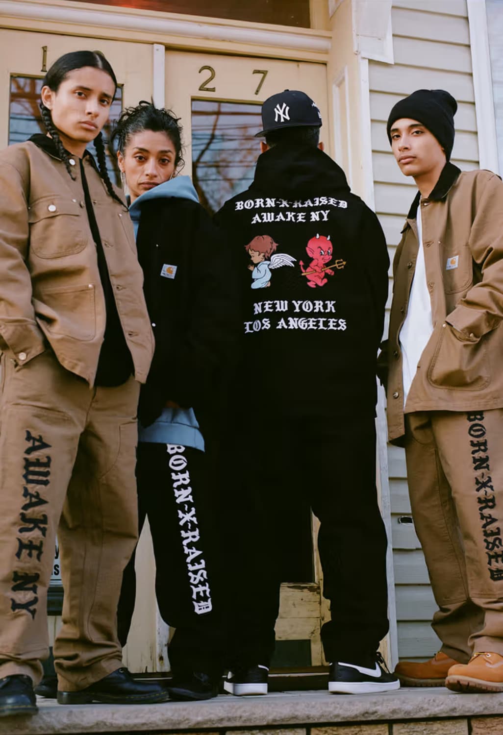 칼하트WIP X 본엔레이지드 X 어웨이크NY 상품이미지1