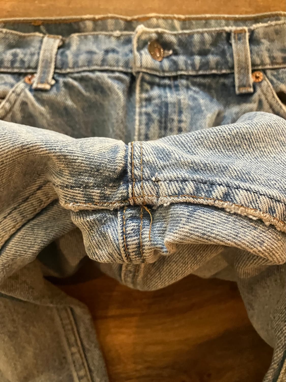 80s USA 빈티지 리바이스 517 부츠컷 데님 팬츠 상품이미지8