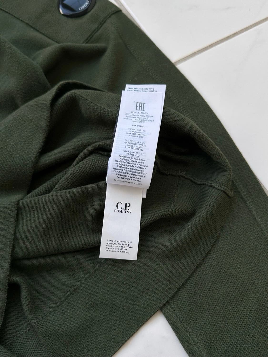 C.P. 컴퍼니 램스울 크루넥 렌즈 스웨터 상품이미지7