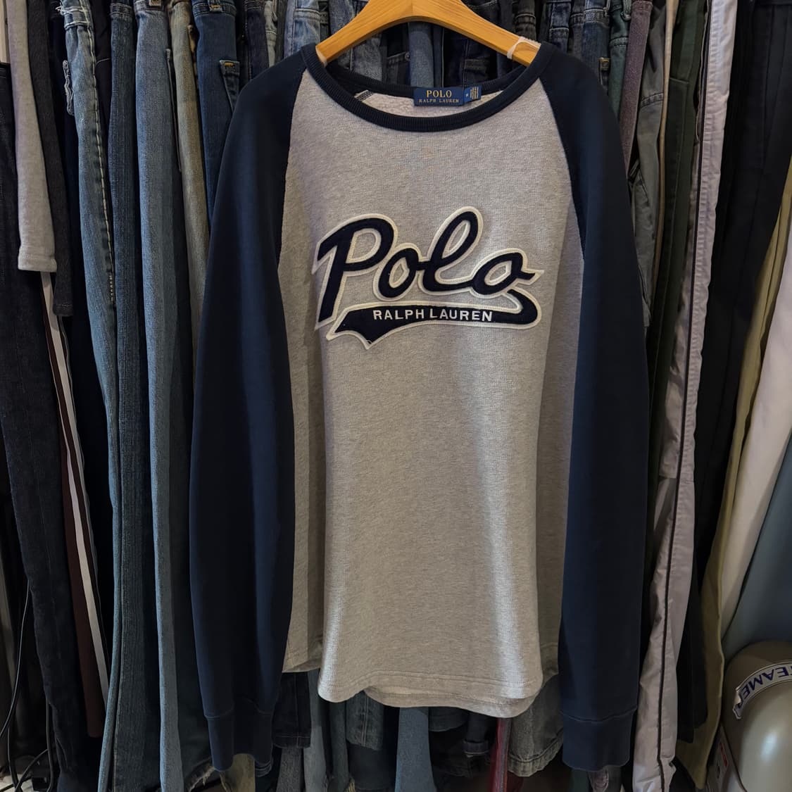 폴로랄프로렌 래글런 스웻셔츠  상품이미지2