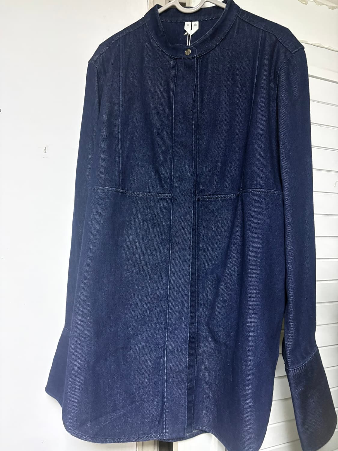 아르켓 데님 다크블루 셔츠 상품이미지3