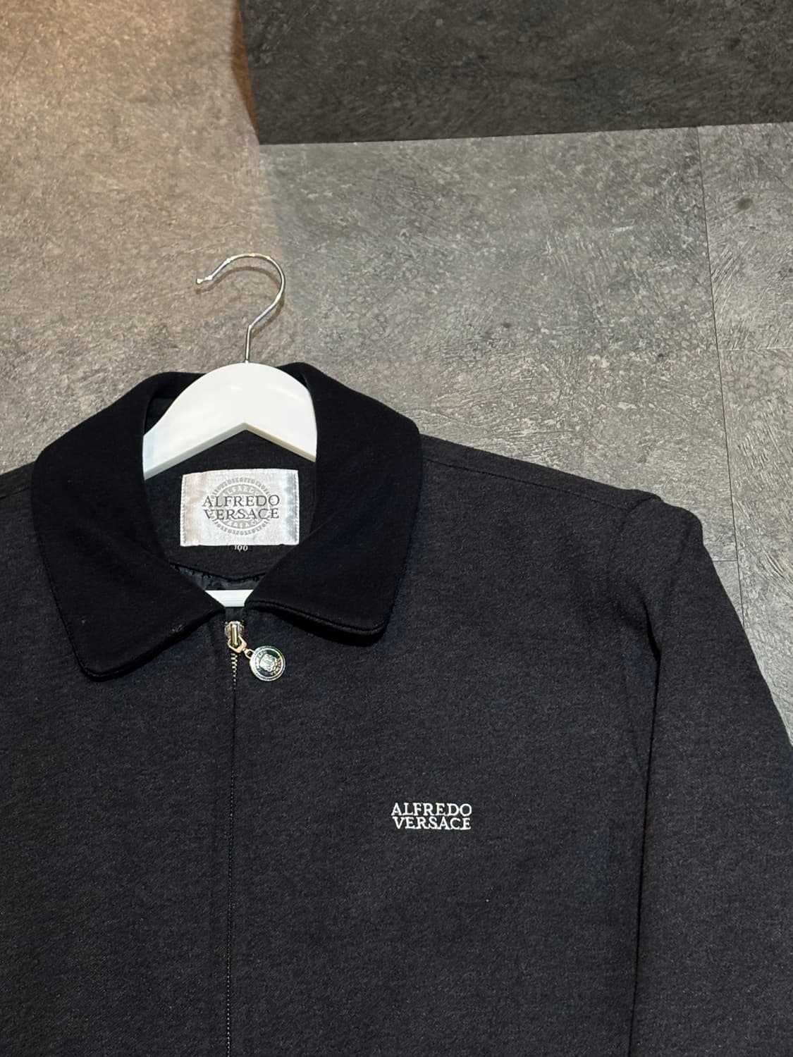 알페레도 베르사체 블루종 자켓 100 상품이미지4