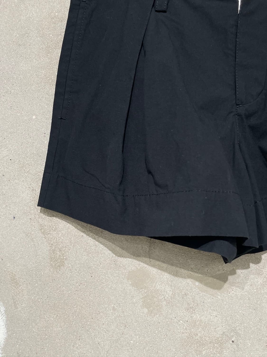 비비안 웨스트우드 레드라벨 블랙 백 포켓 코튼 하프 팬츠 상품이미지4