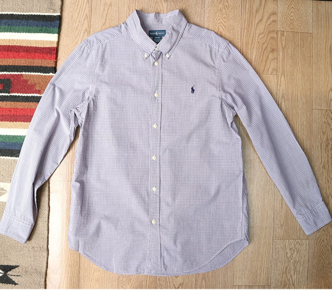 polo ralph lauren 폴로랄프로렌 코튼100% 깅엄 체크남방
 상품이미지1