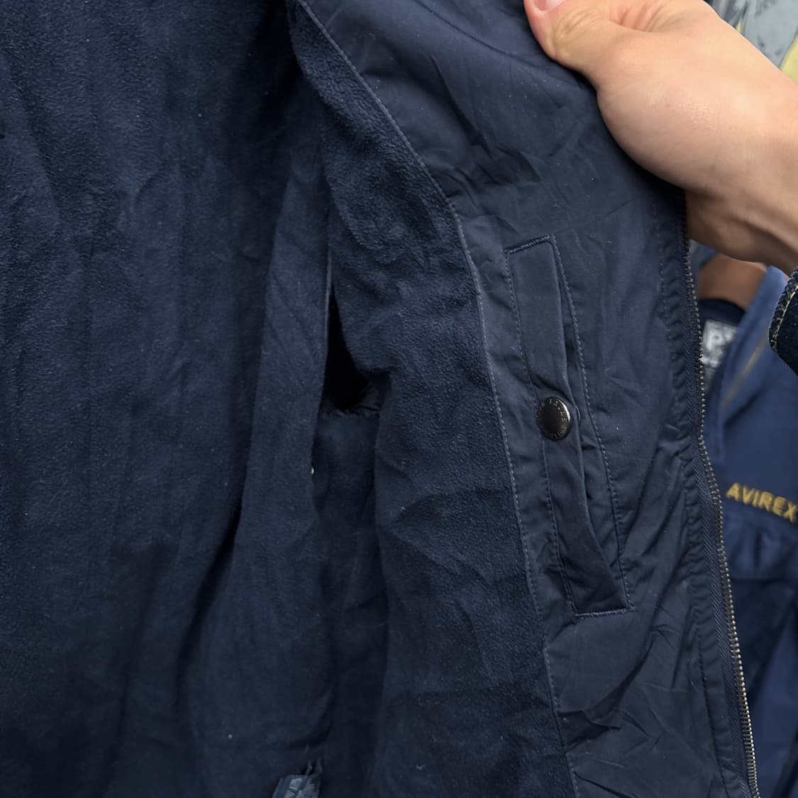 90s 폴로 랄프로렌 플리스 라이닝 페리자켓 샴페인 포니 N624 상품이미지7