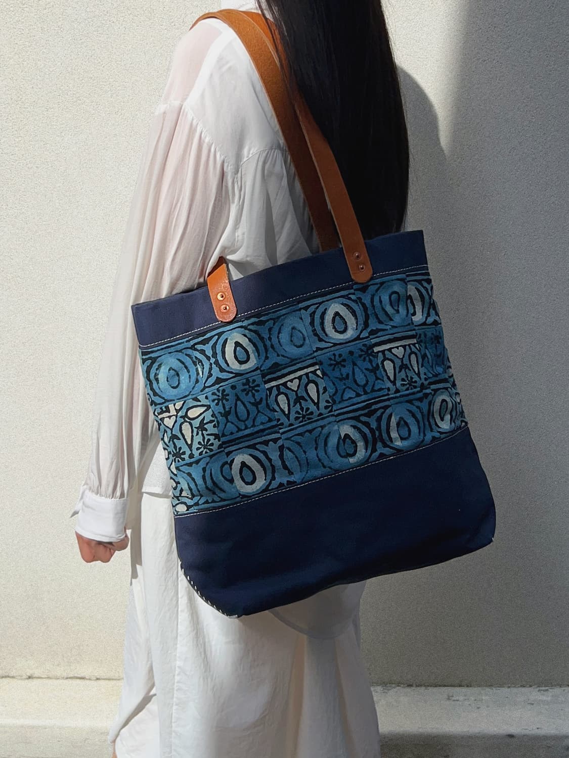Patchwork Indigo  Shoulder Bag 상품이미지10