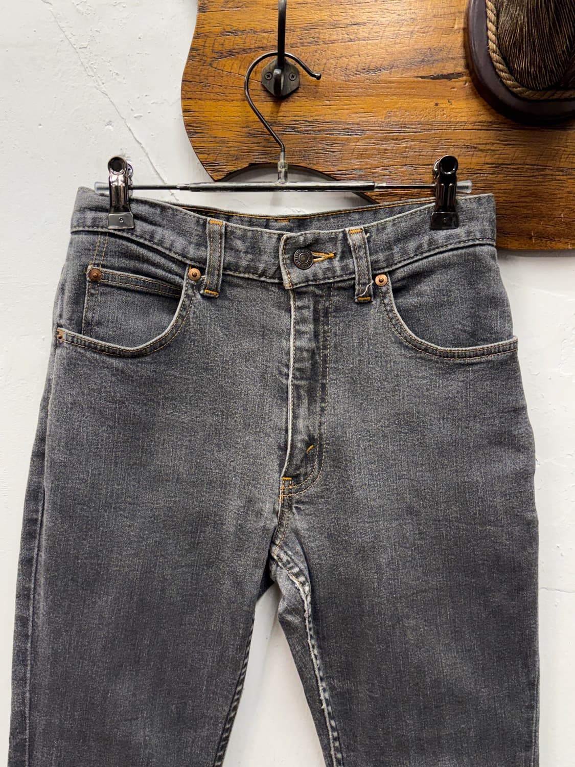 00s Levi's 850 Orange Tab Bootcut Grey D 상품이미지6