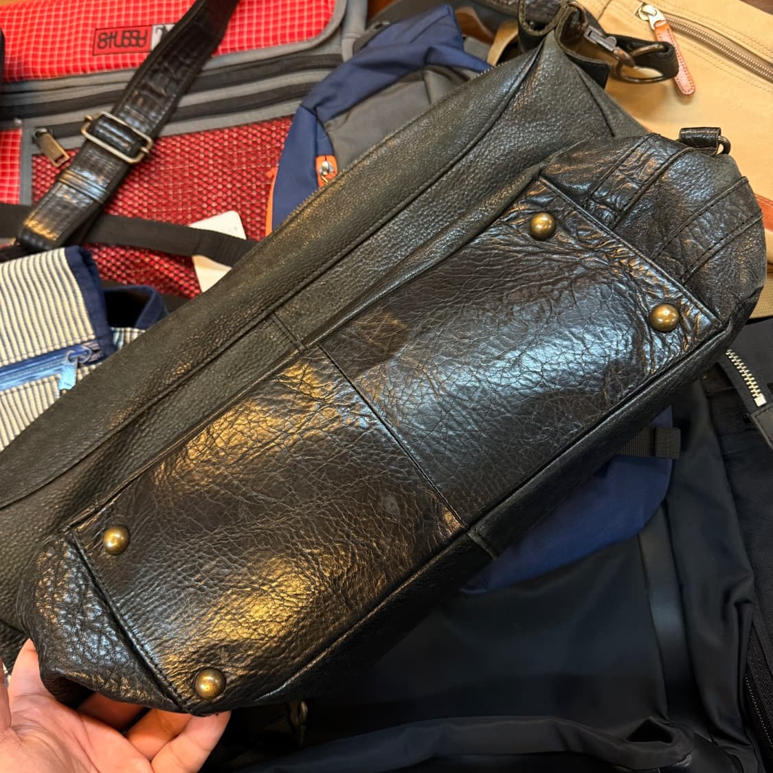 00's LARS 리얼레더 크로스백 상품이미지5