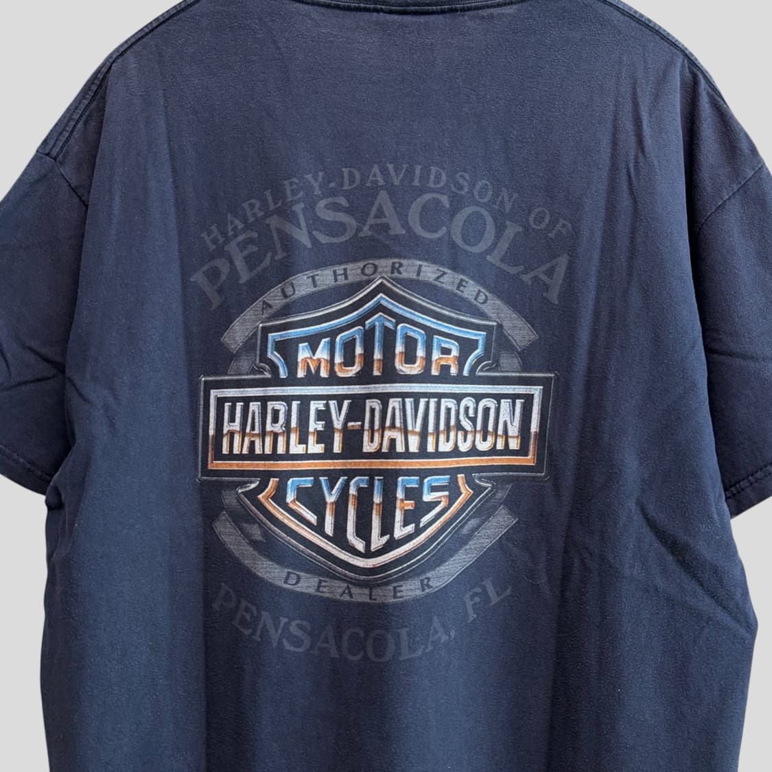 (XL)할리데이비슨 플레임 반팔 티셔츠 상품이미지8