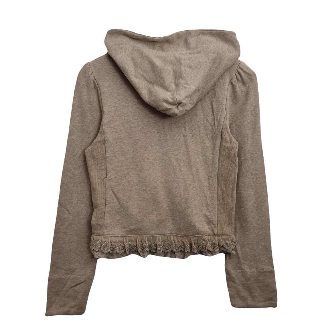 프랑슈립페 레이스 프릴 후드 가디건  상품이미지2