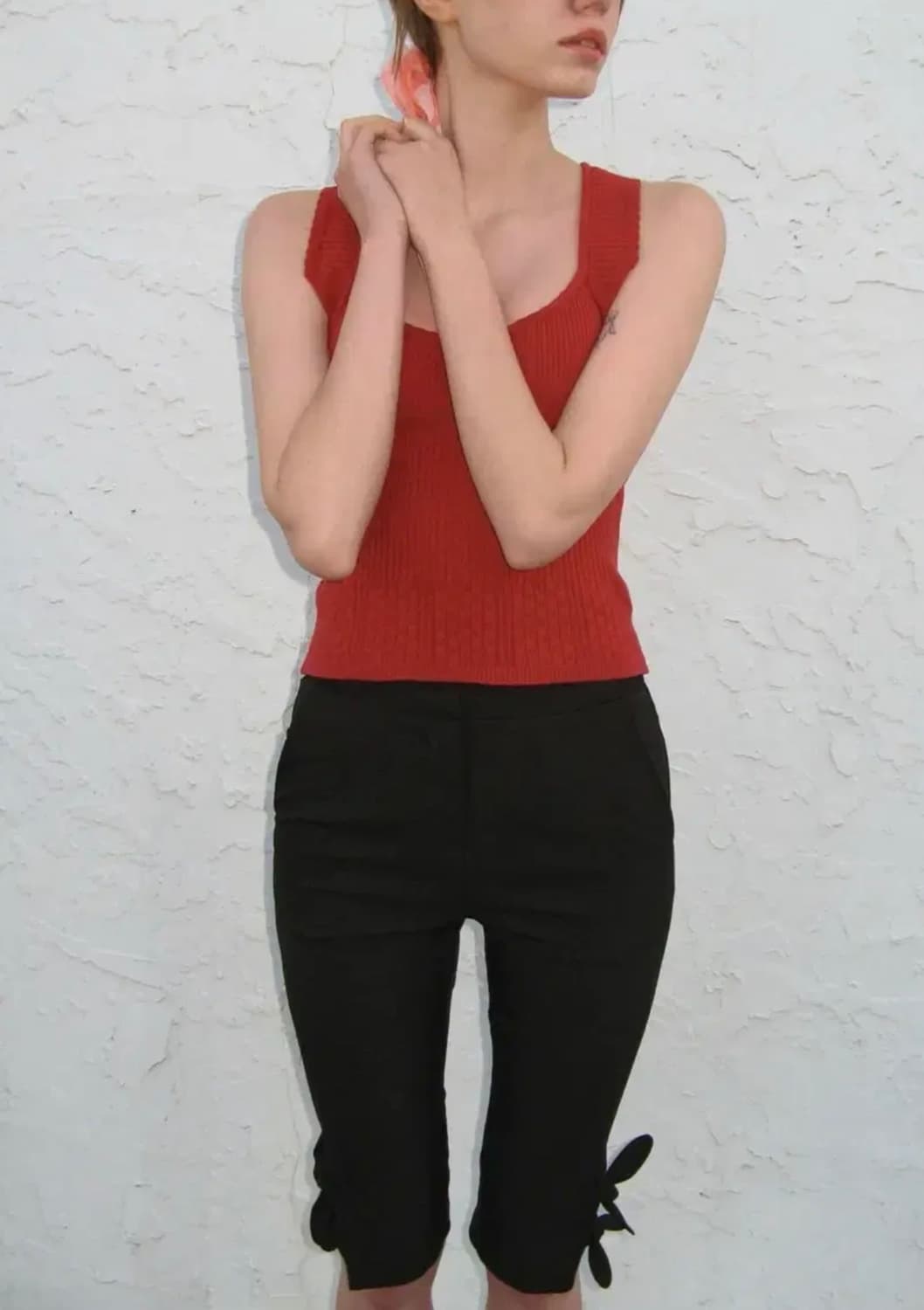 시눈 half tied pants S 상품이미지1