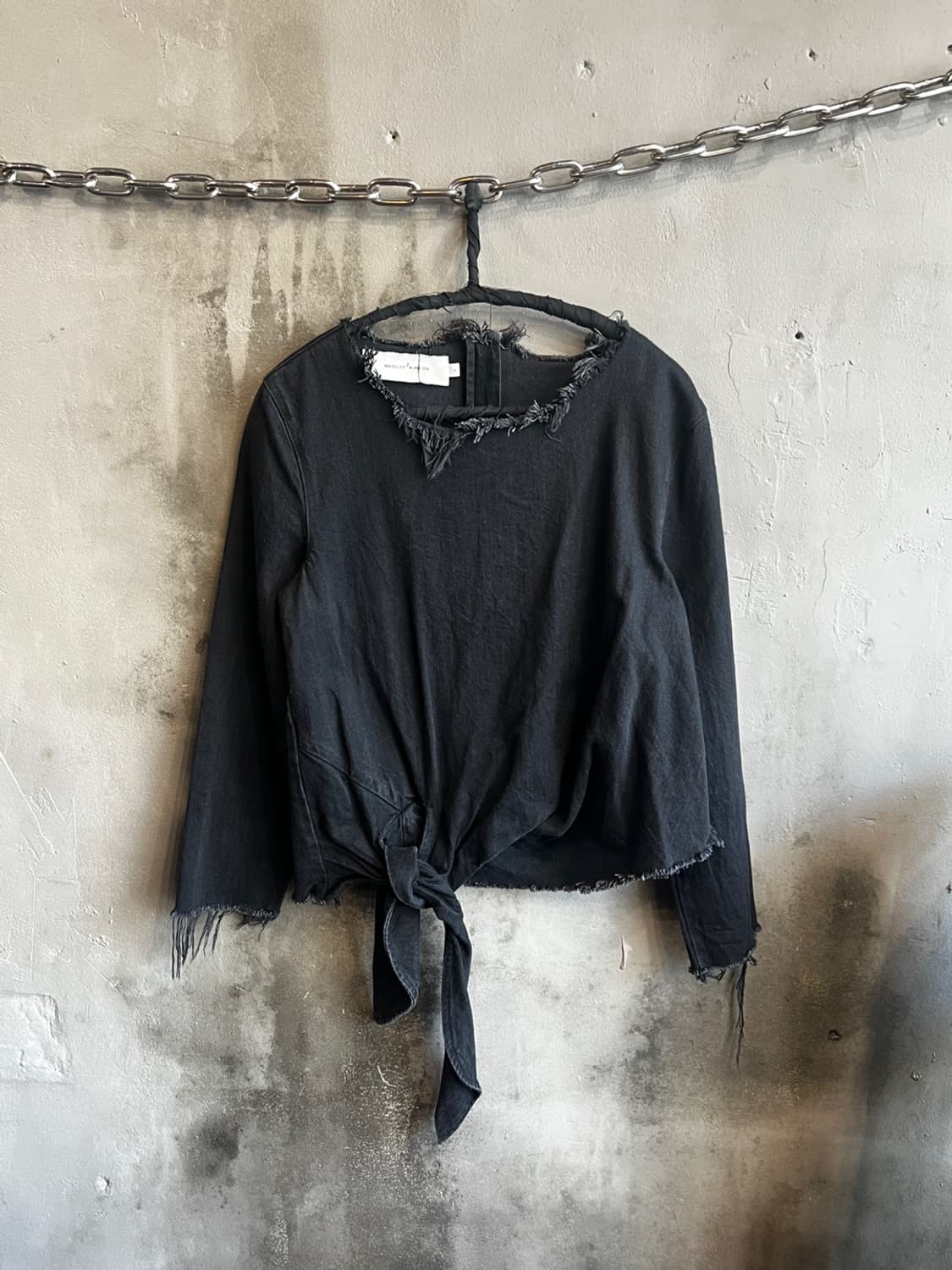 마르케스 알메이다 로우엣지 타이 데님 탑 상품이미지1