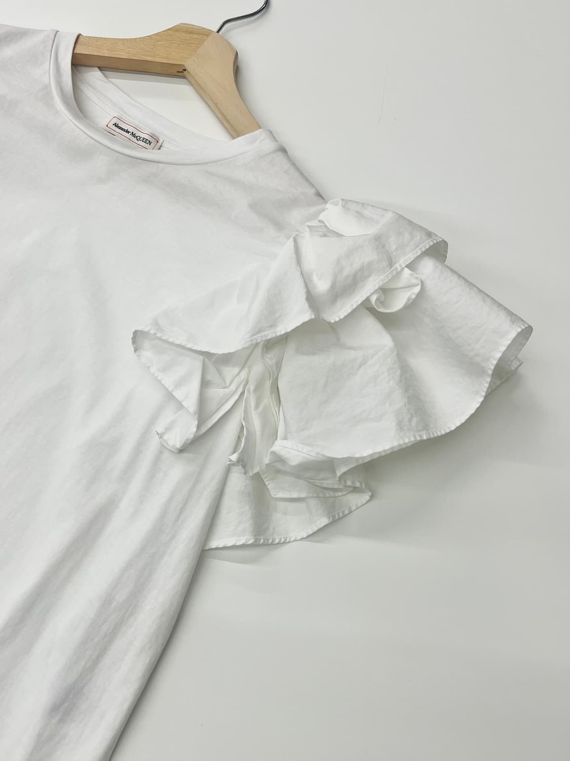 Alexander McQueen 알렉산더맥퀸 화이트 퍼프 블라우스 상품이미지3