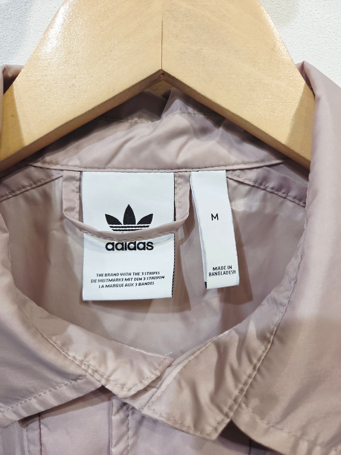 아디다스. 베이지 코치 자켓_M 상품이미지6